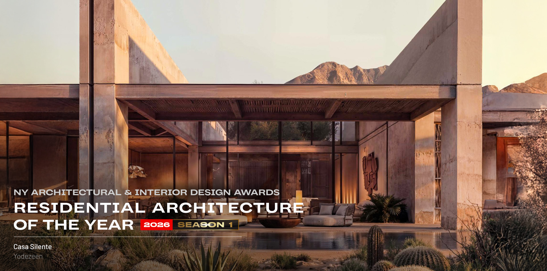 2026 Season 1 Residential Architecture Design of the Year