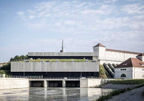 NY Architectural Design Awards Winner - Hydroelectric power plant Töging by ROBERT MAIER ARCHITEKTEN