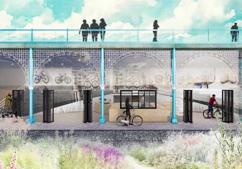 NY Architectural Design Awards - Madeira Terrace Cycling Cafe