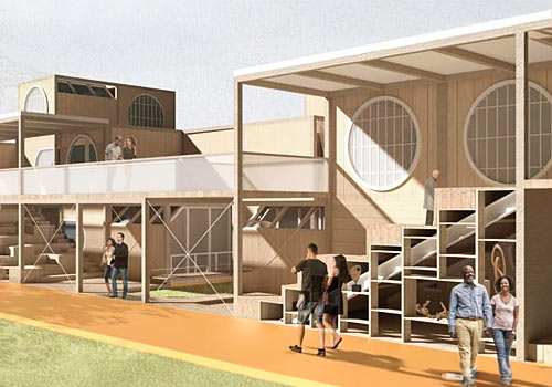 NY Architectural Design Awards - Wood City