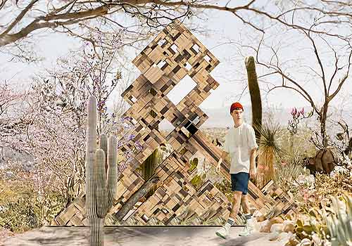 NY Architectural Design Awards Winner - From Waste to Wonder: Upcycling Wood for Sustainable Design by Jianing Luo, Boyuan Yu, Yi Shi