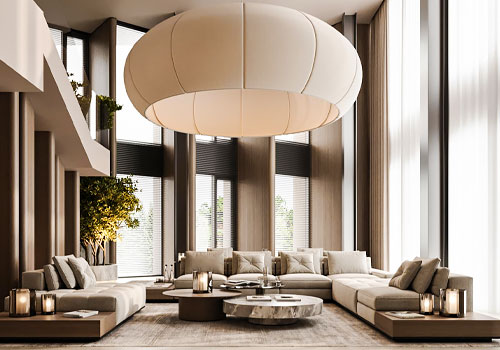 NY Achitectural Design Awards Winning Entry: LUXURY LIVING-ROOM  IN A CITY PENTHOUSE 