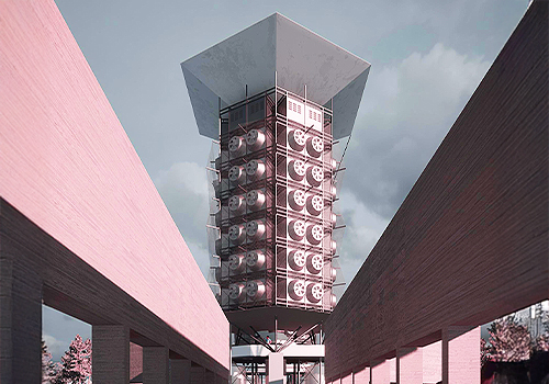 NY Architectural Design Awards - TerraFlare: Uniting Air, Fire, and Community