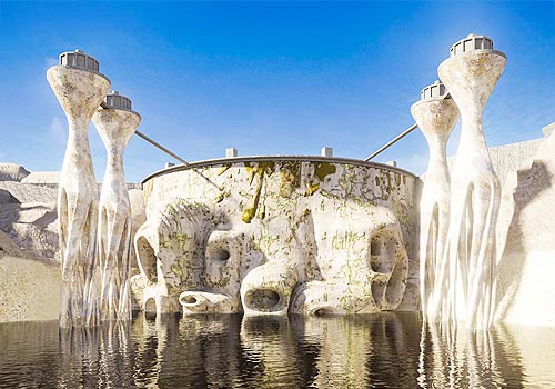 NY Architectural Design Awards - The Nest-Reimagining the uncanny Hoover Dam