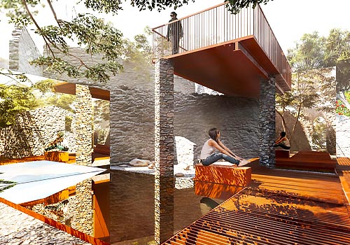 NY Architectural Design Awards Winner - Where time Lingers – Open Air Museum at the Kayaköy Ruins  by Tongtong Zhang