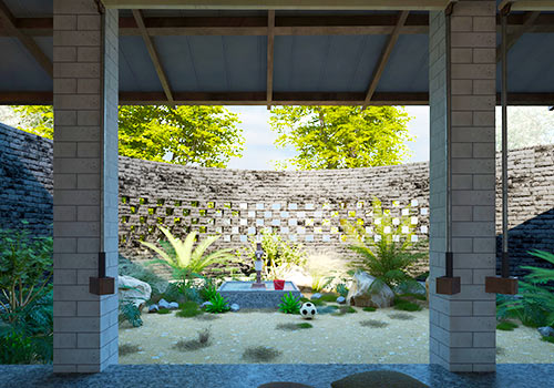 NY Architectural Design Awards - Architecture of Air and Stone: Kadidoddi Community Center