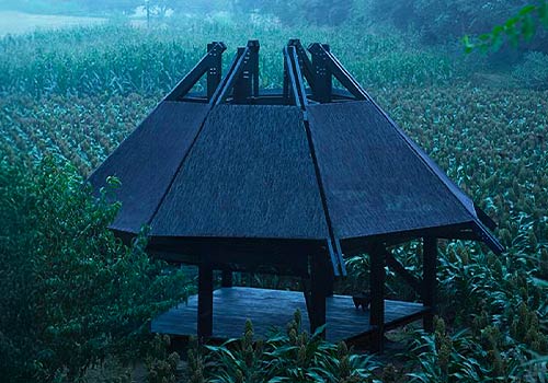 NY Architectural Design Awards Winner - Buddha meditation Pavilion  by Sky&Snow Design Studio