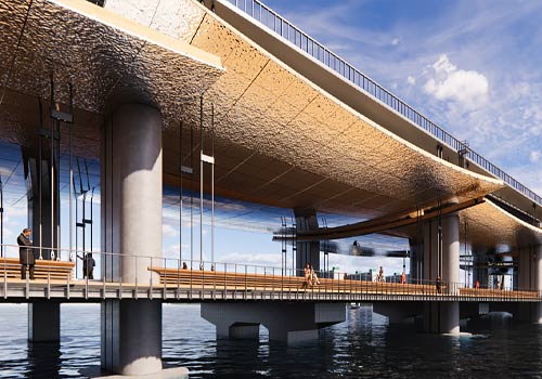 NY Architectural Design Awards Winner - Below the Ripple by Jiwon Kim, Gyeom Chung, and Chanwoo Park