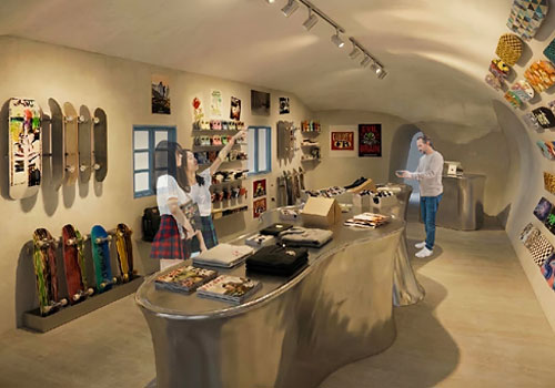 NY Architectural Design Awards Winner - Skate park inbetween Gaps (Reuse of military Villages) by China University of Technology