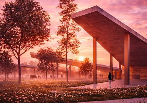 NY Architectural Design Awards - Strata: A Memorial for the Land