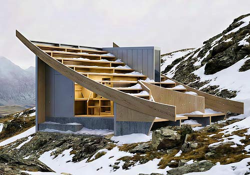 NY Architectural Design Awards - Interlock Cabin