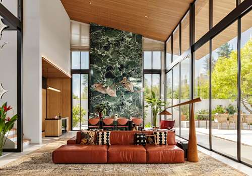 NY Architectural & Interior Design Awards Winner - Natural Seclusion, Luxury Order by P.W.DESIGN STUDIO