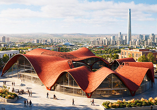 NY Architectural & Interior Design Awards - Tashkent Exhibition Centre