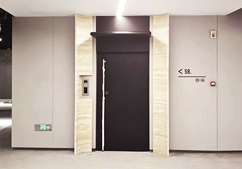 NY Architectural & Interior Design Awards Winner - Underground Garage Interior Design of Rockbund Residence by Shanghai Puchuang Signage Co., Ltd.